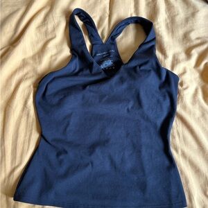 Women's Black Athletic Tank Top